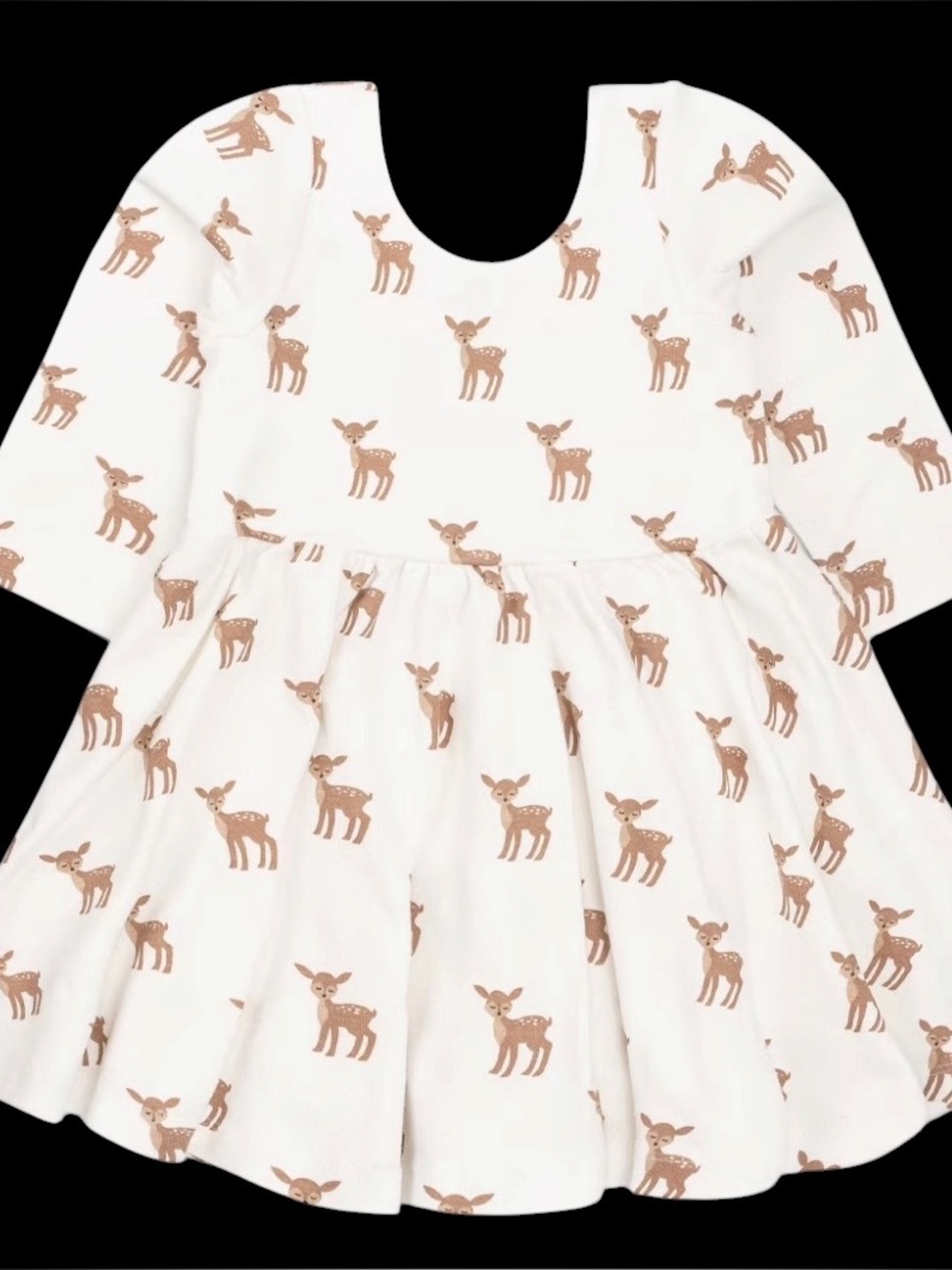 Girls Casually Holiday Christmas Dress Toddler Deer Dress 12M